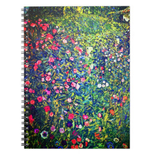 Gustav Klimt Italian Garden Notebook
