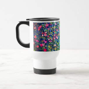Gustav Klimt Italian Garden Travel Mug