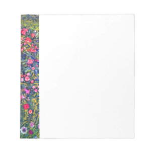 Gustav Klimt Italian Garden Updated Notepad