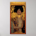 Gustav Klimt Judith And The Head Of Holofernes Poster at Zazzle