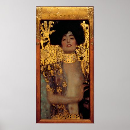 Gustav Klimt Judith And The Head Of Holofernes Poster