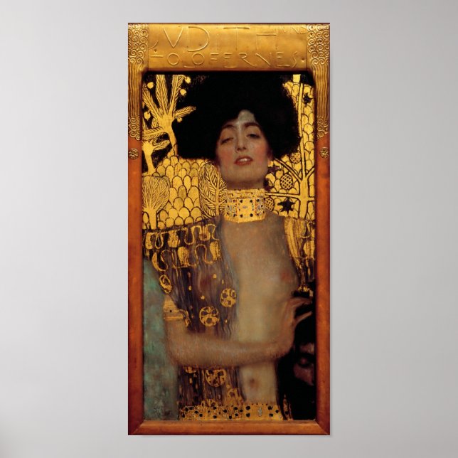 Gustav Klimt Judith And The Head Of Holofernes Poster (Front)