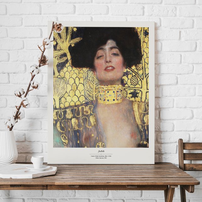 Gustav Klimt Judith Art Exhibition Print (Creator Uploaded)
