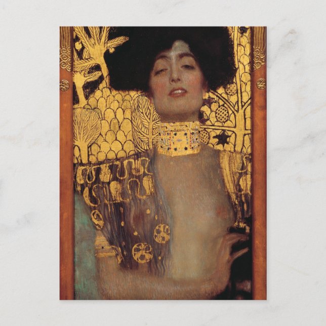 Gustav Klimt Judith Postcard (Front)