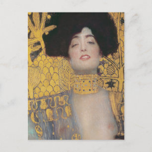 Gustav Klimt Judith Postcard