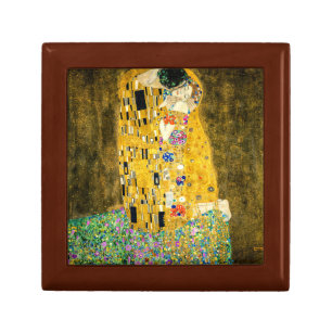 Gustav Klimt Kiss / Valentine's Day Romantic Art Gift Box
