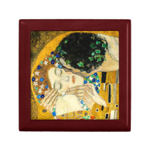 Gustav Klimt Kiss / Valentine's Day Romantic Art Gift Box