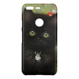 Gustav Klimt Kitten Uncommon Google Pixel Case