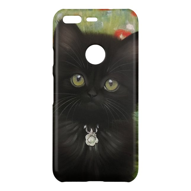 Gustav Klimt Kitten Uncommon Google Pixel Case (Back)