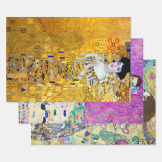 Gustav Klimt, Ladies Wrapping Paper Sheets