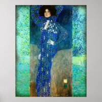 blue klimt