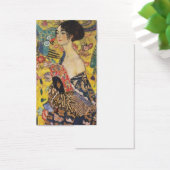 Gustav Klimt Lady With Fan Art Nouveau Painting (Desk)