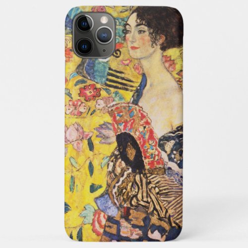 Gustav Klimt Lady With Fan iPhone 11 Pro Max Case