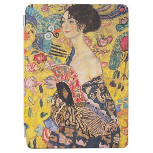 Gustav Klimt _ Lady with Fan iPad Air Cover