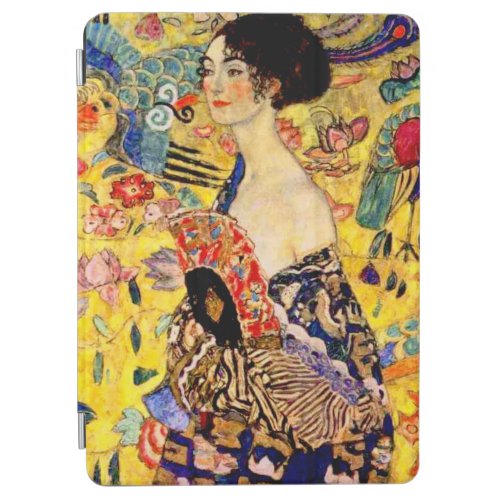 Gustav Klimt Lady with Fan iPad Air Cover