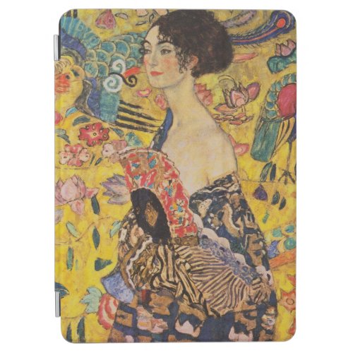 Gustav Klimt _ Lady With Fan iPad Air Cover