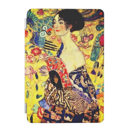 Gustav Klimt Lady with Fan iPad Mini Cover
