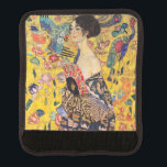 Gustav Klimt - Lady with Fan Luggage Handle Wrap<br><div class="desc">Lady with Fan - Gustav Klimt,  Oil on Canvas,  1917-1918</div>