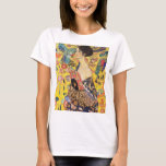 Gustav Klimt Lady With Fan T-Shirt<br><div class="desc">Gustav Klimt Lady With Fan</div>
