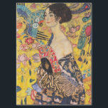 Gustav Klimt - Lady with Fan Tissue Paper<br><div class="desc">Lady with Fan - Gustav Klimt,  Oil on Canvas,  1917-1918</div>