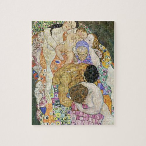 Gustav Klimt Life and Death Puzzle
