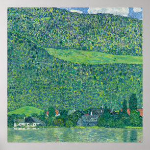 Gustav Klimt — Litzenberg at lake Attersee Poster