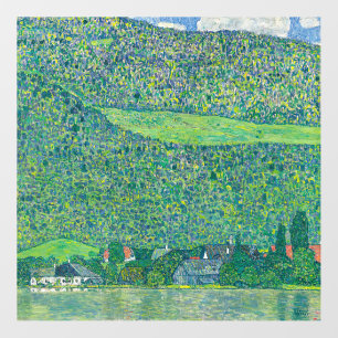 Gustav Klimt - Litzlberg am Attersee Floor Decals