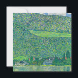 Gustav Klimt - Litzlberg am Attersee Invitation<br><div class="desc">Litzlberg am Attersee / Litzlberg on the Attersee - Gustav Klimt,  Oil on Canvas,  1915</div>