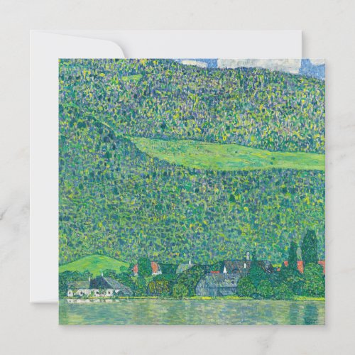 Gustav Klimt _ Litzlberg am Attersee Invitation