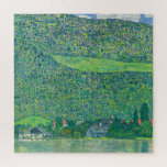 Gustav Klimt - Litzlberg am Attersee Jigsaw Puzzle<br><div class="desc">Litzlberg am Attersee / Litzlberg on the Attersee - Gustav Klimt,  Oil on Canvas,  1915</div>