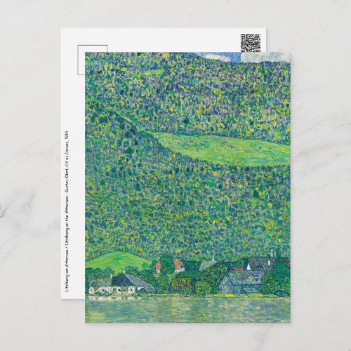 Gustav Klimt _ Litzlberg am Attersee Postcard