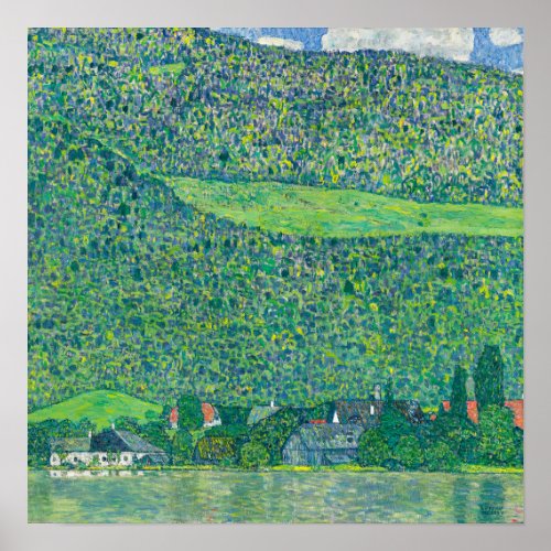 Gustav Klimt _ Litzlberg am Attersee Poster