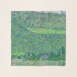 Gustav Klimt - Litzlberg am Attersee Scarf<br><div class="desc">Litzlberg am Attersee / Litzlberg on the Attersee - Gustav Klimt,  Oil on Canvas,  1915</div>