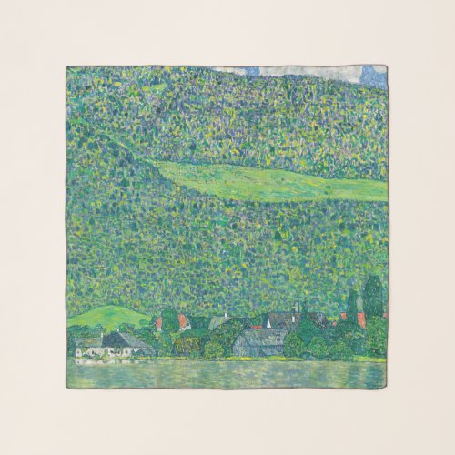 Gustav Klimt _ Litzlberg am Attersee Scarf