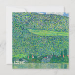 Gustav Klimt - Litzlberg am Attersee Thank You Card<br><div class="desc">Litzlberg am Attersee / Litzlberg on the Attersee - Gustav Klimt,  Oil on Canvas,  1915</div>