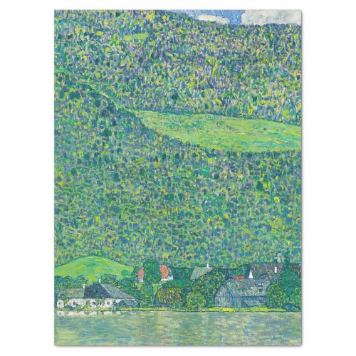 Gustav Klimt _ Litzlberg am Attersee Tissue Paper