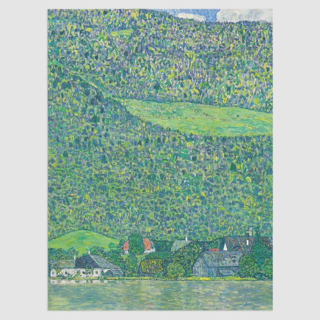 Gustav Klimt - Litzlberg am Attersee Tissue Paper (Creator Uploaded)