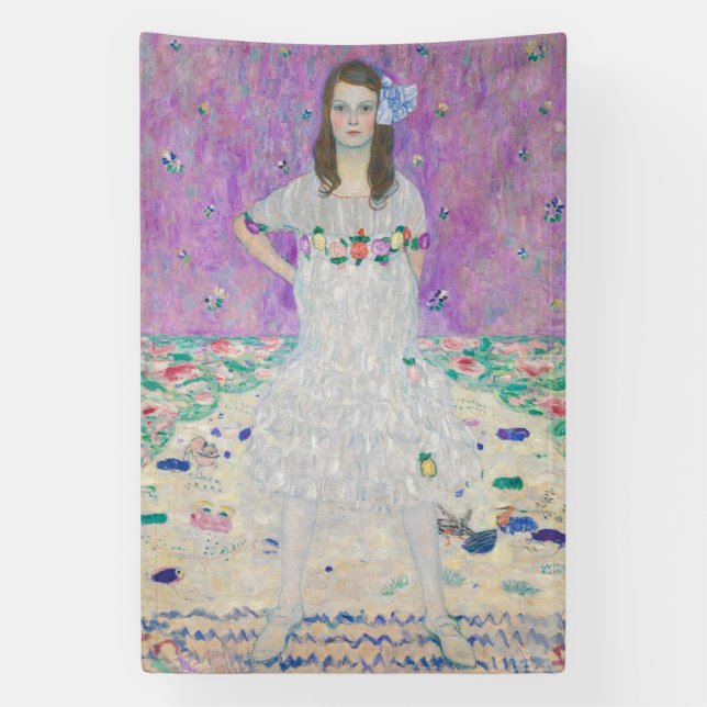 Gustav Klimt - Mada Primavesi Banner (Vertical)