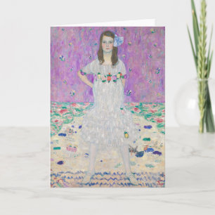 Gustav Klimt - Mada Primavesi Card