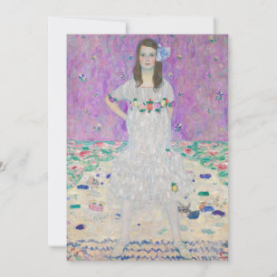 Gustav Klimt - Mada Primavesi Invitation