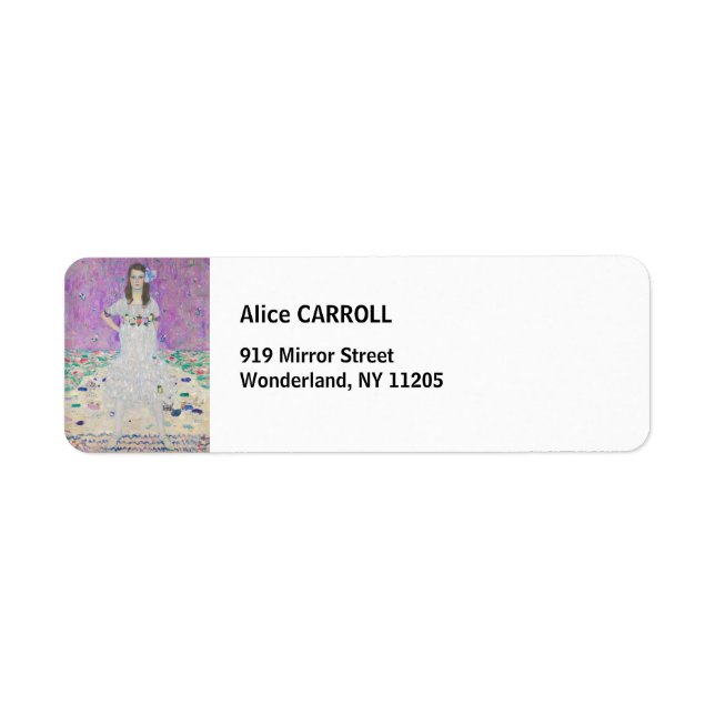 Gustav Klimt - Mada Primavesi Label (Front)