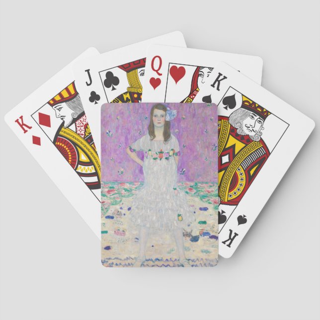 Gustav Klimt - Mada Primavesi Poker Cards (Back)