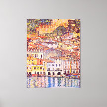 Gustav Klimt . Malcesine am Gardasee painting