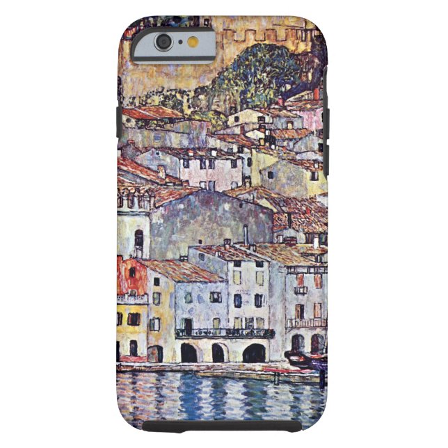 Gustav Klimt - Malcesine at Lake Garda Italy Case-Mate iPhone Case (Back)