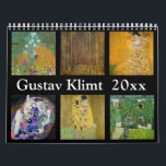 Gustav Klimt Masterpieces Selection Calendar<br><div class="desc">A selection of masterpieces paintings from Gustav Klimt</div>