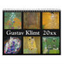 Gustav Klimt Masterpieces Selection Calendar