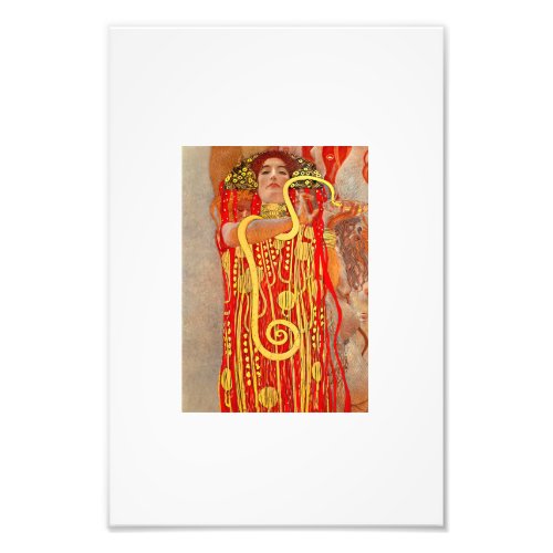 Gustav Klimt medicina Photo Print