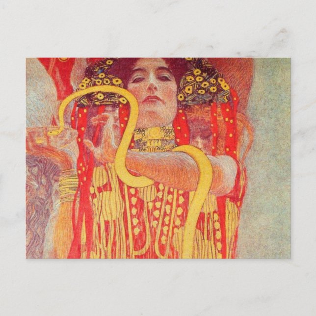 Gustav Klimt - Medizin Postcard (Front)