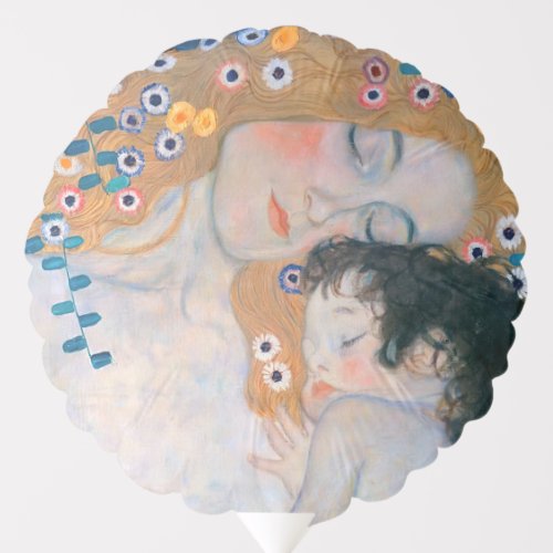 Gustav Klimt _ Mother and Child Balloon