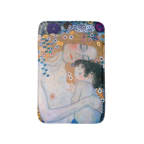 Gustav Klimt _ Mother and Child Bath Mat